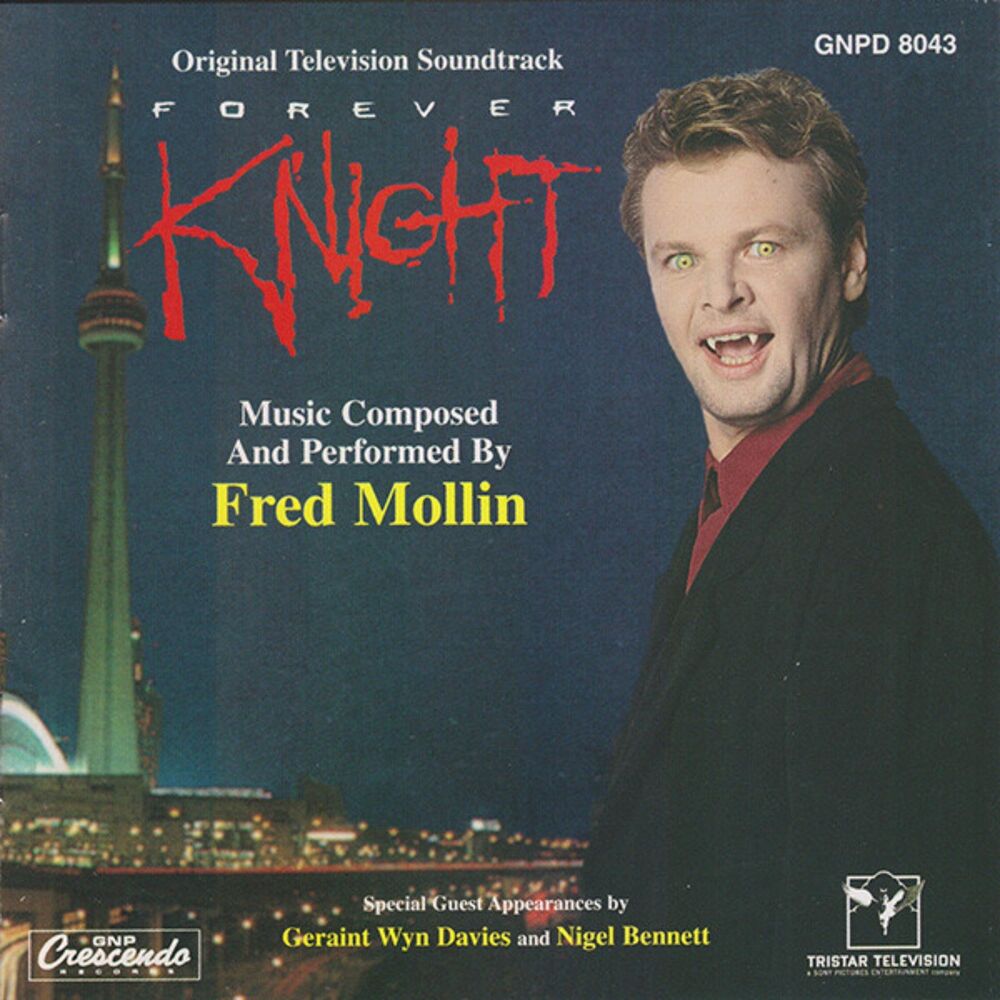 Fred Mollin ‎– Forever Knight (Original Television Soundtrack) CD OOP NM